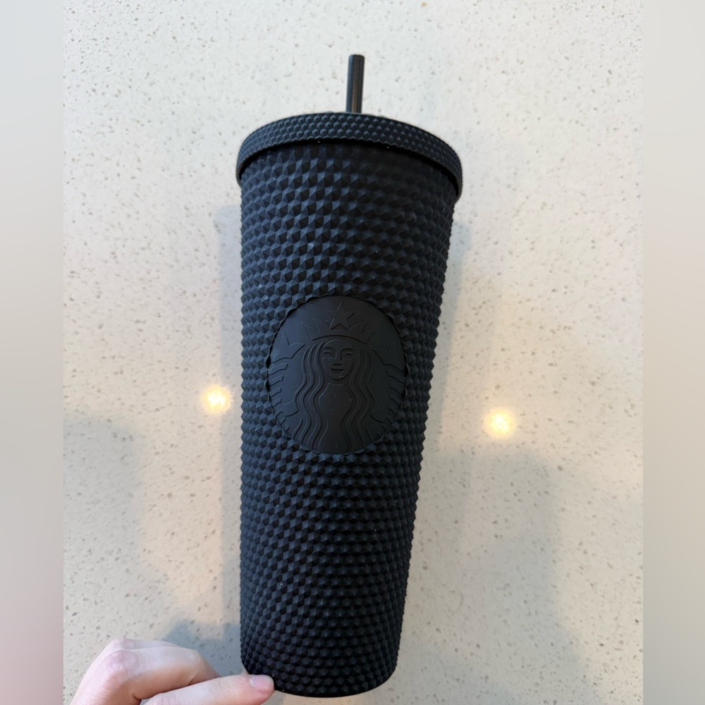 Starbucks Matte Black Studded Tumbler